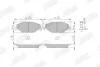 VW Тормозные колодки Polo 11-,Skoda Fabia JURID 573601J (фото 1)
