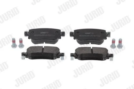 VW колодки гальмівні задн.Audi A1/Q3,Caddy IV 15-,Skoda Octavia III,Sharan 12- JURID 573603J