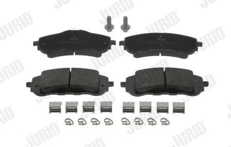 PEUGEOT гальмівні колодки передні 308 II 13- JURID 573620J