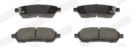 MAZDA гальмівні колодки передн.Mazda 2,Suzuki Swift III, IV,Daihatsu Materia JURID 573648J