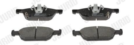 Колодки гальм передн HONDA Accord 08- JURID 573670J