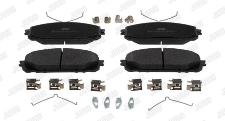 JEEP К-т передн. торми. колодок Cherokee 13- JURID 573703J