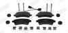 CITROEN Тормоз. колодки задн. JUMPER 2.0 BlueHDi 15-19, FIAT DUCATO 150 Multijet 2,3 D 11-, PEUGEOT BOXER 3.0 HDi 175 11- JURID 573704J (фото 1)