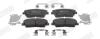 KIA Комплект гальмівних колодок STINGER (CK) 2.0 T-GDI 17- JURID 573819J (фото 1)