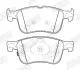 FORD Колодки торм. передние FOCUS 1.0 EcoBoost 18- JURID 573834J (фото 2)