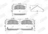 MITSUBISHI Тормозные колодки передн.L200 05 - JURID 573916J (фото 2)