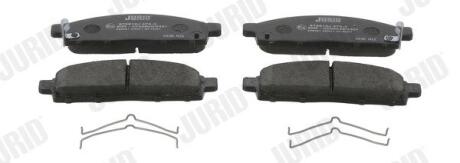 MITSUBISHI Тормозные колодки передн.L200 05 - JURID 573916J