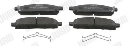 MITSUBISHI Тормозные колодки передн.L200 05 - JURID 573916J