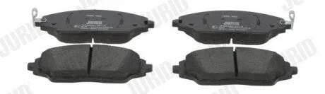 CHEVROLET гальмівні колодки передн. Aveo 11- JURID 573958J
