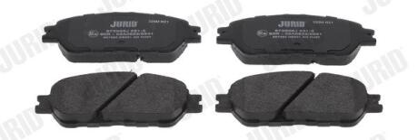 TOYOTA гальмівні колодки передн.Camry,Previa, Lexus ES 01- JURID 573968J