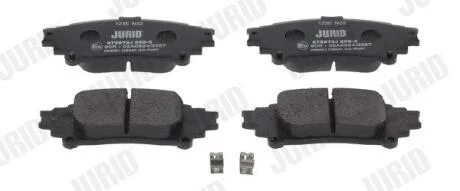 TOYOTA Колодки тормозные задн. Lexus IS 13-,RX 09-,Prius 12- JURID 573973J