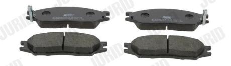 NISSAN Гальмівні колодки передн.Almera 00- JURID 574048J
