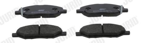 NISSAN Тормозные колодки передн.Note 03- JURID 574049J