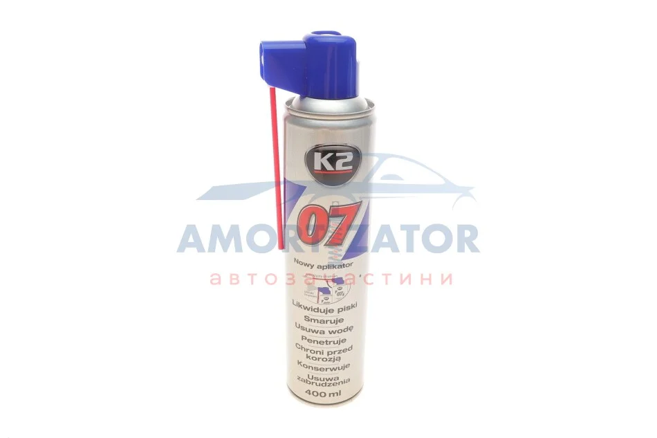 Універсальний засіб для змащення / 07 400ML K2 0740 (фото 1)
