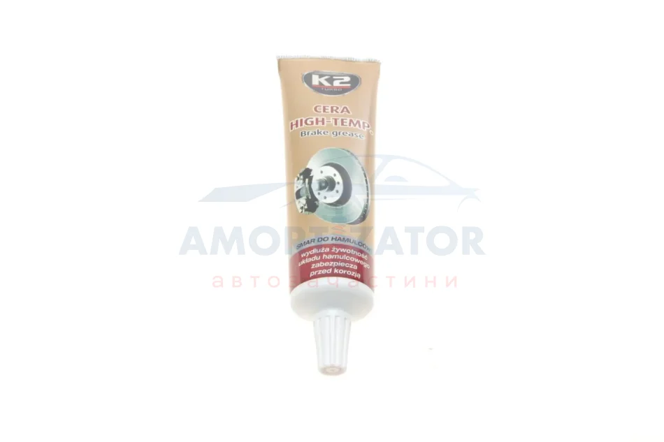 Засіб високотемпературний для змащення гальмівної системи / TURBO CERA HIGT-TEMP. BRAKE GREASE 100ML K2 B408N (фото 1)