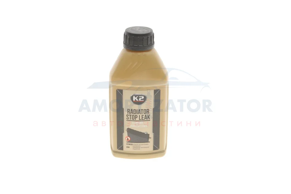 Герметик для радіатора (рідкий) / TURBO RADIATOR STOP LEAK 400ML K2 ET2311 (фото 1)