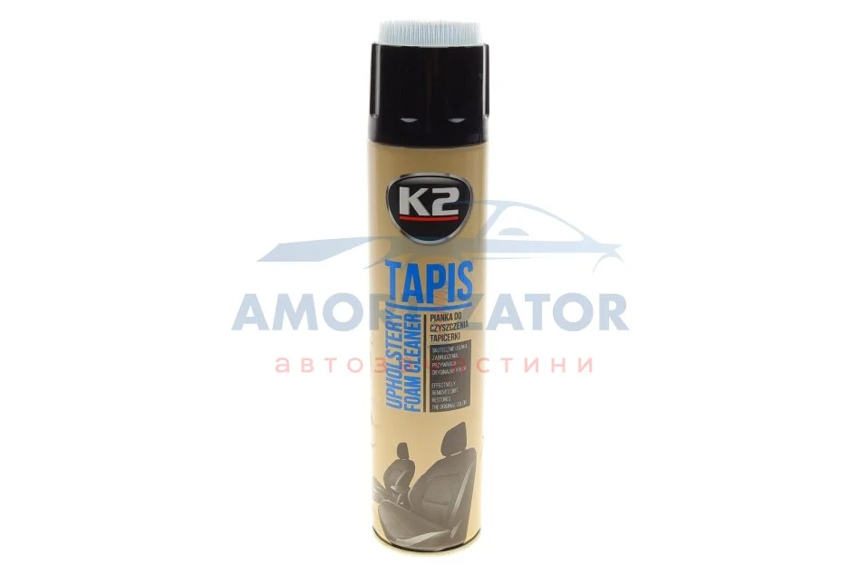 Засіб для очищення тканин з щіткою/ TAPIS 600ML AERO + BRUSH K2 K206B (фото 1)