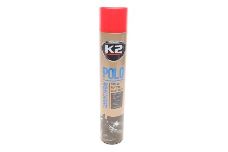 Поліроль для торпедо "полуниця" / PERFECT POLO COCKPIT SPRAY 750ML STRAWBERRY K2 K407TR1