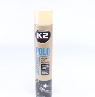 Поліроль для торпедо "ваніль" / PERFECT POLO COCKPIT SPRAY 750ML VANILLA K2 K407WA1
