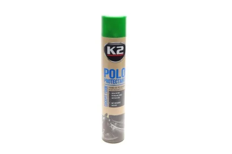 Поліроль для торпедо "зелений чай" з мікрофіброю/ POLO PROTECTANT 750ML GREEN TEA K2 K418ZH