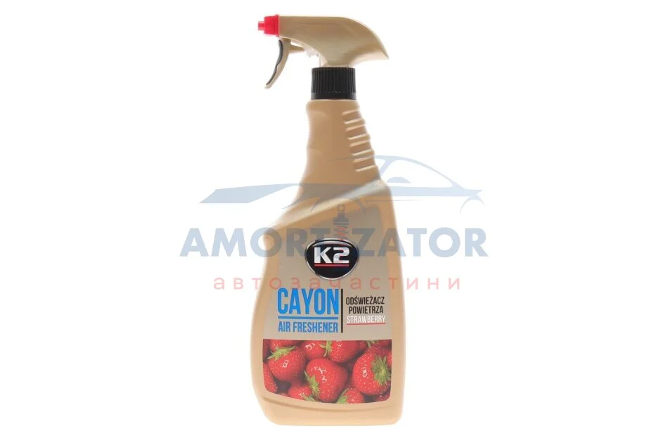 Універсальний освіжувач повітря "полуниця" / CAYON STRAWBERRY 700ML K2 M115SM (фото 1)