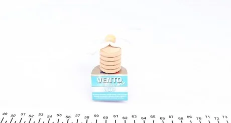 Автомобільний ароматизатор (освіжувач) повітря "фреш" / VINCI VENTO SOLO REFILL FRESH 8ML K2 V404