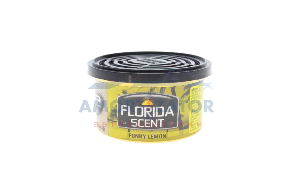 FLORIDA SCENT FUNKY LEMON освіжувач повітря в банці лимон 42 г K2 V87CYT (фото 1)