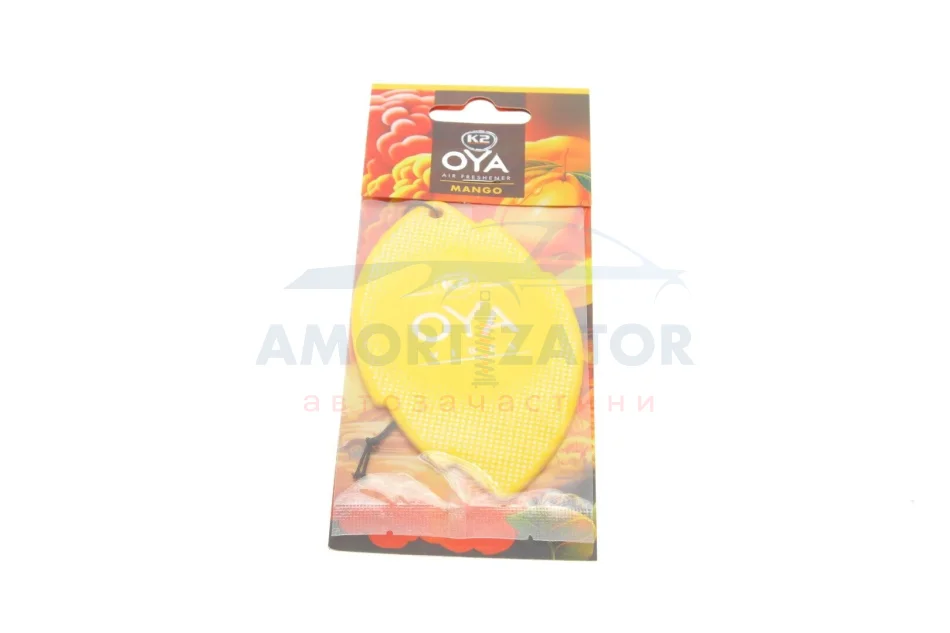 Автомобільний ароматизатор (освіжувач) повітря "манго"/ OYA MANGO K2 V915 (фото 1)