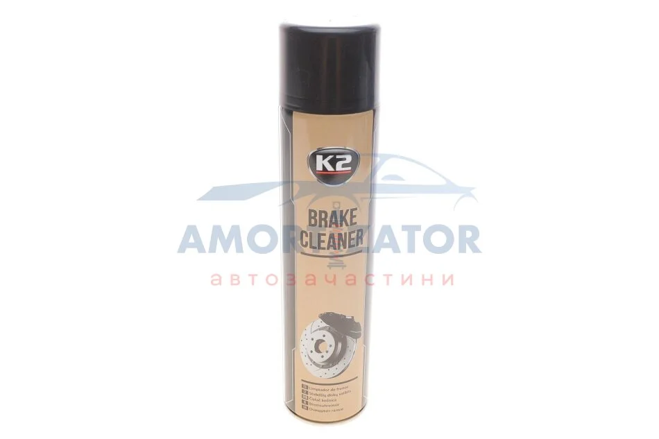Засіб для очищення гальм та частин гальмівної системи / PRO BRAKE CLEANER 600ML K2 W105 (фото 1)
