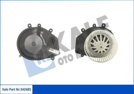 VW Вентилятор салона Audi A4, Passat 96-, Skoda Super B I 01- KALE 342685