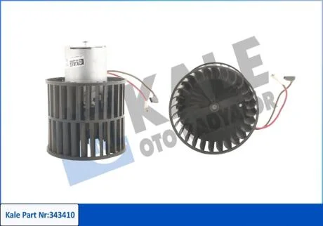 FORD Вентилятор салона Fiesta III 89- KALE 343410