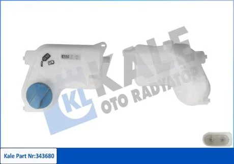 VW бачок охолоджуючої рідини Audi A4,A6,Passat KALE 343680