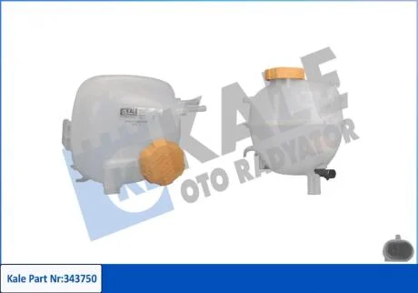 OPEL розширювальний бачок Vectra C KALE 343750