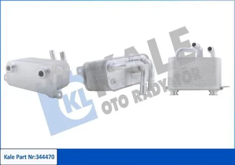 BMW Оливний радіатор 5 E60,7 E65 2.0/5.0 KALE 344470