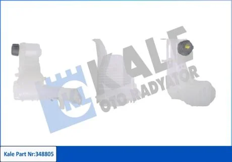 RENAULT розширювальний бачок Laguna III 07- KALE 348805