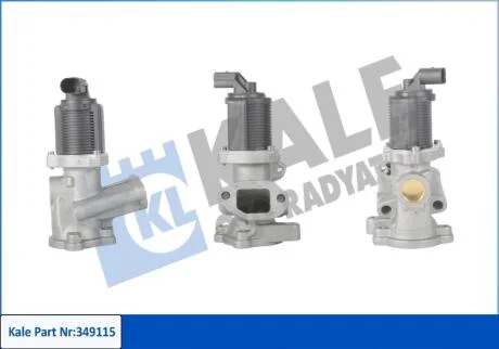 OPEL клапан EGR Astra H,Corsa D,Fiat Doblo,Fiorino,Idea,Grande Punto,Qubo 1.3d Multijet KALE 349115