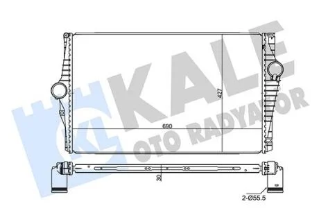Інтеркулер Volvo XC90 I KALE 350840