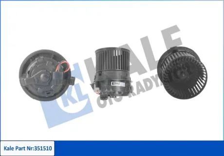 CITROEN Вентилятор радіатора C3 II,III,Peugeot 2008/208 12- KALE 351510