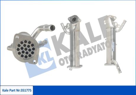 CITROEN радіатор EGR Jumper,Fiat Ducato,Ford Transit,Peugeot 2.2HDI/TDCi 06- Kale 351775