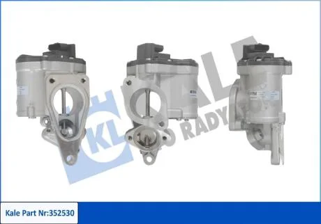 RENAULT Клапан EGR Megane II 1.9dCi 05-, Laguna II, Suzuki Grand Vitara 1.9 DDiS 05- KALE 352530