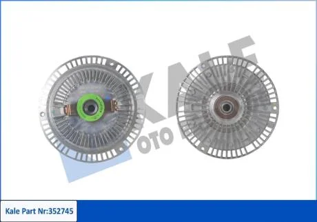 DB віскомуфта вентилятора радіатора 3 болта! Sprinter 2.9TD 97- KALE 352745