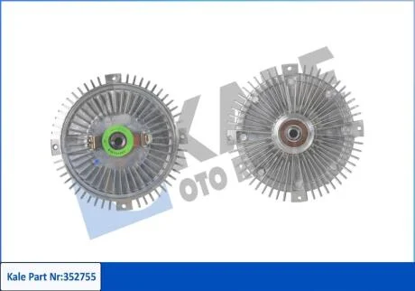 DB віскомуфта вентилятора радіатора 4 болта! Sprinter 2.9TD 95- KALE 352755