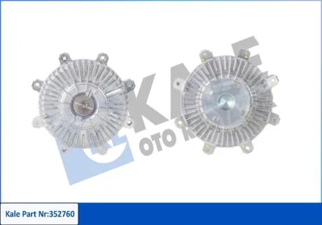 HYUNDAI віскомуфта вентилятора радіатора Galloper,H-1/Starex/100 2.5D/TD 93- KALE 352760