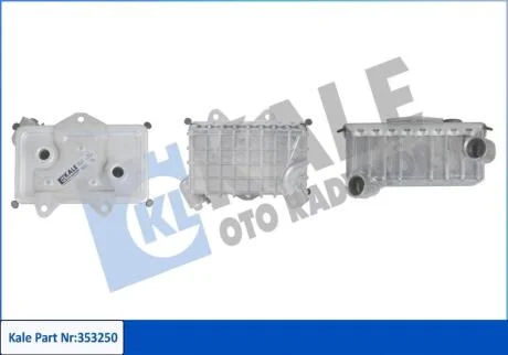 DB Оливний радіатор W202/210,Vario 612/812D 2.5/2.9TD KALE 353250