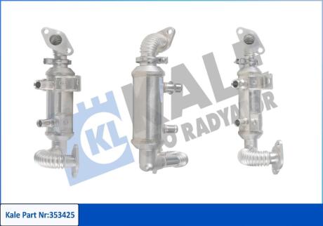 FORD радіатор EGR Focus II,Mondeo IV,Transit Connect 1.8TDCi Kale 353425