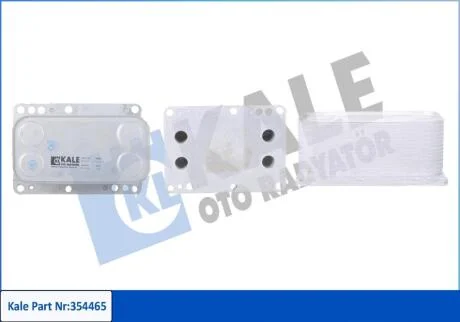 RENAULT Оливний радіатор Espace IV, Koleos, Grand Scenic III,Laguna II,III, Latitude, Megane II,III, Trafic II, Opel Vivaro, Nissan Qashqai, X-Trail 2.0dCi KALE 354465