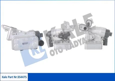 RENAULT Оливний радіатор Espace IV,Koleos,Grand Scenic III, Laguna II,III, Latitude, Megane II,III, Trafic II, Opel Vivaro, Nissan Qashqai, X-Trail 2.0dCi KALE 354475