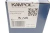 Комплект гальмівних колодок K-726 KAMPOL K726 (фото 4)