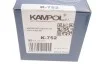 Комплект гальмівних колодок K-752 KAMPOL K752 (фото 4)