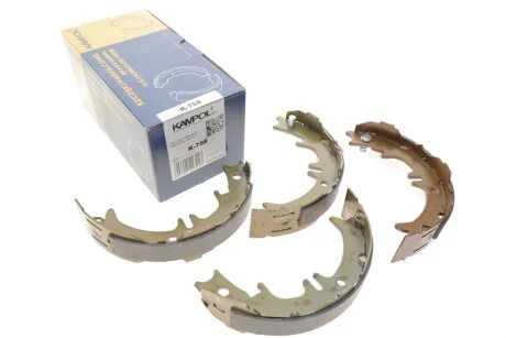 Комплект гальмівних колодок K-758 KAMPOL K758
